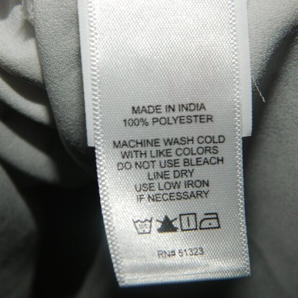 CeCe Swiss Dot Peter Pan Tie Blouse Sz 3X (VV-16) - Picture 3 of 5